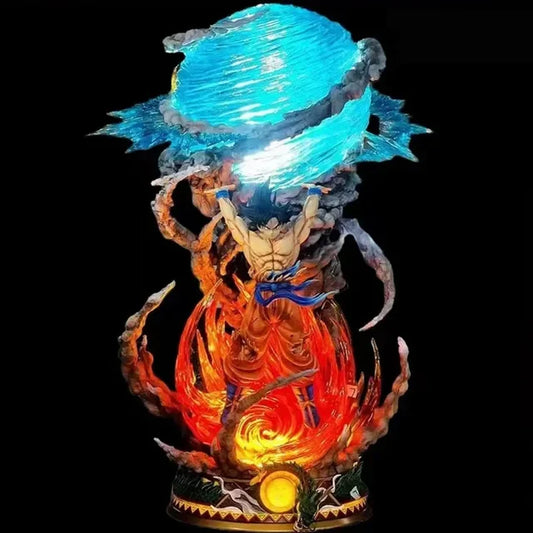 Dragon Ball GK Hunter Series 29cm Wukong Figure – Super Vitality Luminous Collectible Model Ornament