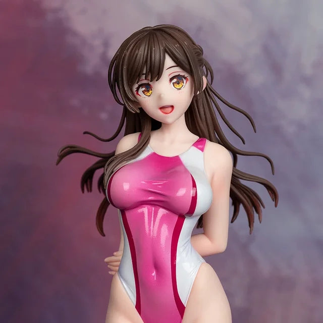 Rent A Girlfriend Qianhe Mizuhara Sexy Swimwear Figure – 25cm