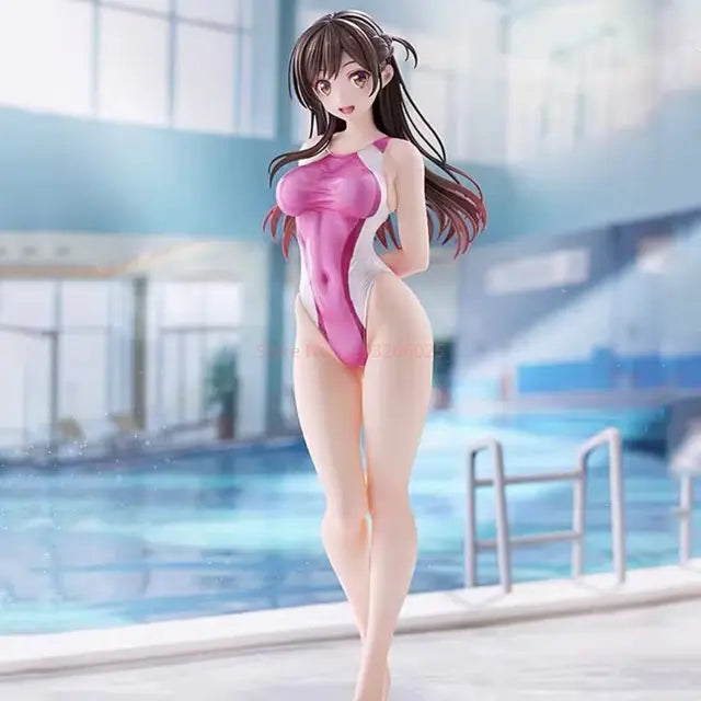 Rent A Girlfriend Qianhe Mizuhara Sexy Swimwear Figure – 25cm