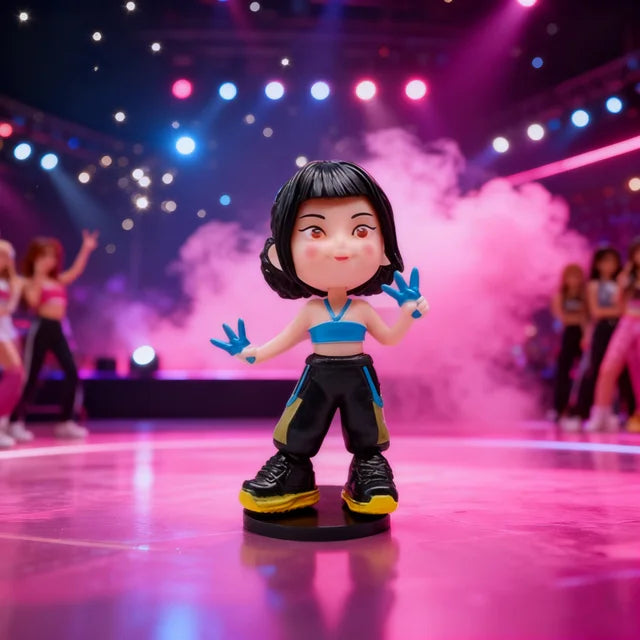 6pcs/set New Kpop Demon Hunters Figure Series Anime Handmade Model Trendy Bedroom Decoration Boy Girl Gift Box Gift